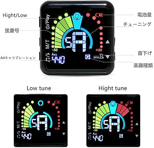 新発売 充電式電子チューナー メトロノーム付 お手持ちのモバイルバッテリーから簡単ｕｓｂ充電