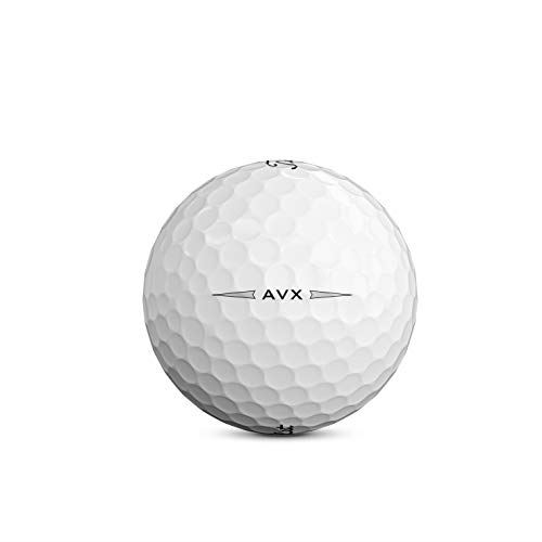 TITLEIST(タイトリスト)ゴルフボールAVX1ダース(12個入り)ホワイト単品