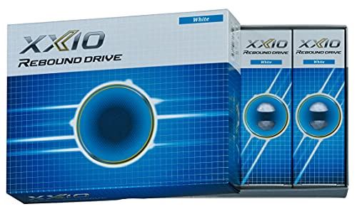 ダンロップ ゴルフボール XXIO REBOUND DRIVE 2021年モデル 1ダース(12個入り) ホワイト