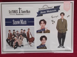 楽天市場】新品 目黒蓮 Snow Man ステッカーセット SixTONES Snow Man