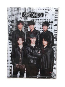 楽天市場】新品 田中樹 SixTONES クリアファイル Rough”xxxxxx