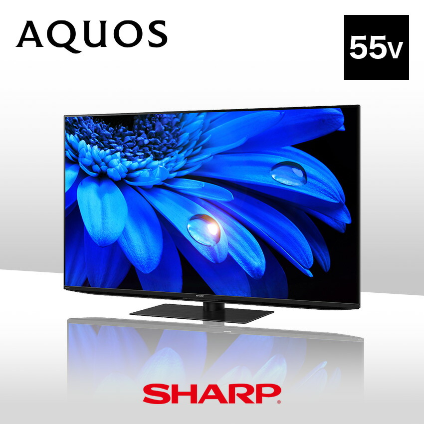 シルバー/レッド AQUOS 4T-C65EN1 シャープ アクオス 4K 液晶テレビ 65