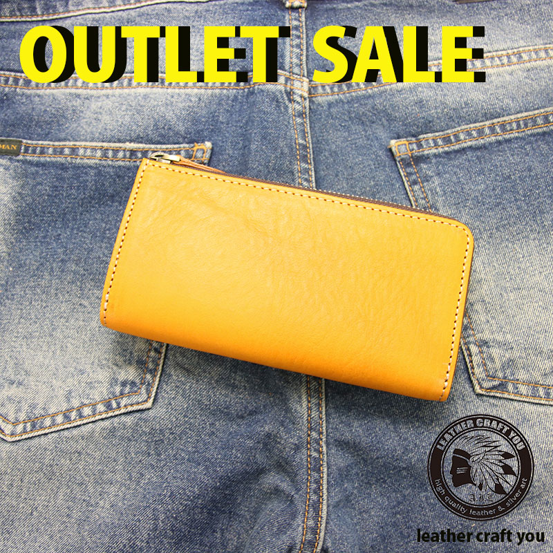 【7/21(火)00:00～7/24(金)23:59限定！全品15%OFF超得クーポン】【YOU】栃木レザー小さい 長財布 財布 レディース メンズ L型ファスナー 革財布 本革 牛革 レザー 長サイフ ハンドメイド｜栃木レザー専門店 アイル