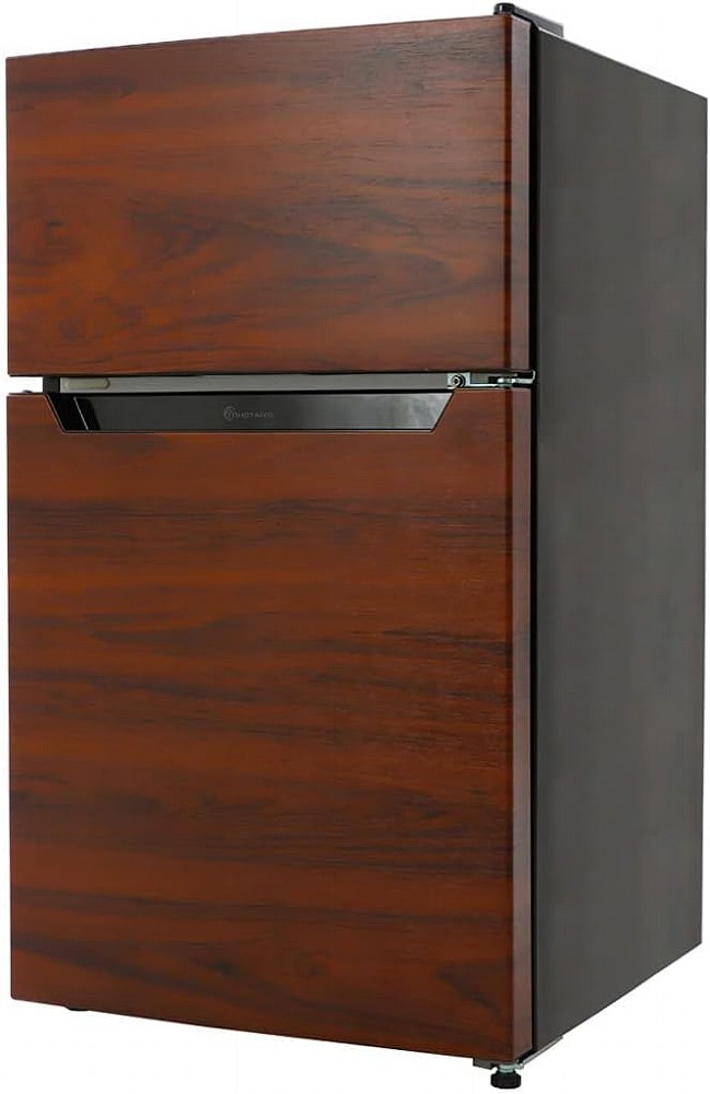 ［新品アウトレット/未使用品］ 87L 2ドア冷蔵庫 直令式 ウッド調 TH-87L2-WD ウィンコド TOHOTAIYO［北海道・九州配送不可］