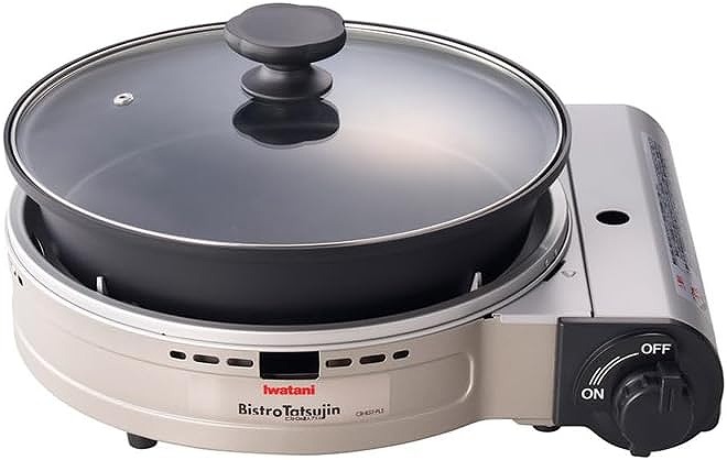イワタニ　カセットフー　ビストロの達人プラス　ヒートパネル　マグネット方式　シルバー　CB-BST-PLS　IWATANI　岩谷産業