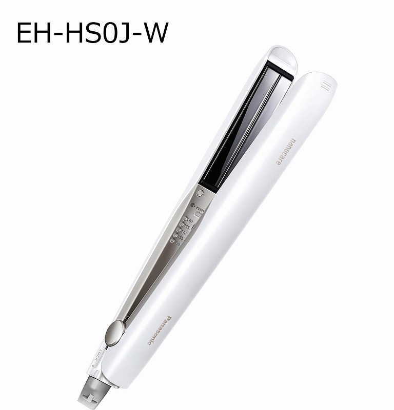 パナソニック　ストレートアイロン　ナノケア　EH-HS0J-W　ホワイト　Panasonic｜とーるりーすのディスカウント店