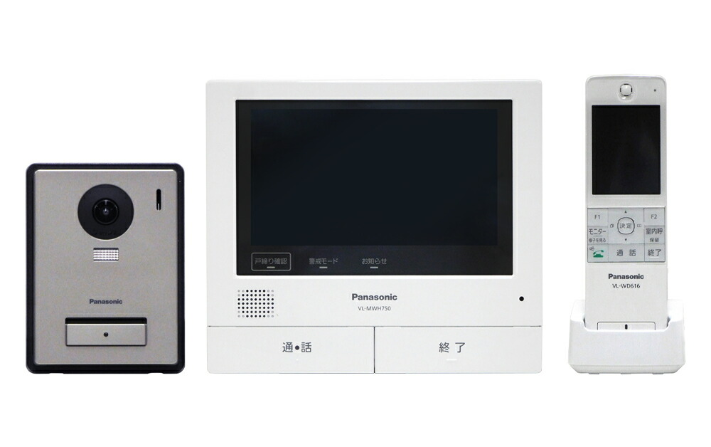 パナソニック テレビドアホン VL-SWE750KS VL-SWE750KS テレビドアホン VL-SWE750KS 1台 Panasonic