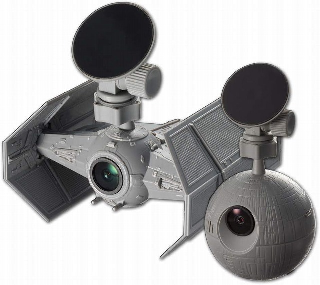 スターウォーズ ドライブレコーダー STAR WARS ドラレコ デススター タイアドバンスト 前後2カメラ SW-MA01画像