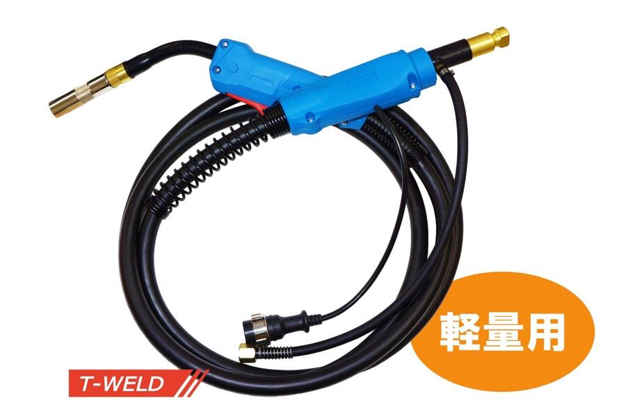 楽天市場】半自動 溶接 CO2 トーチ 180A/200A×5m パナソニック YT18CS4