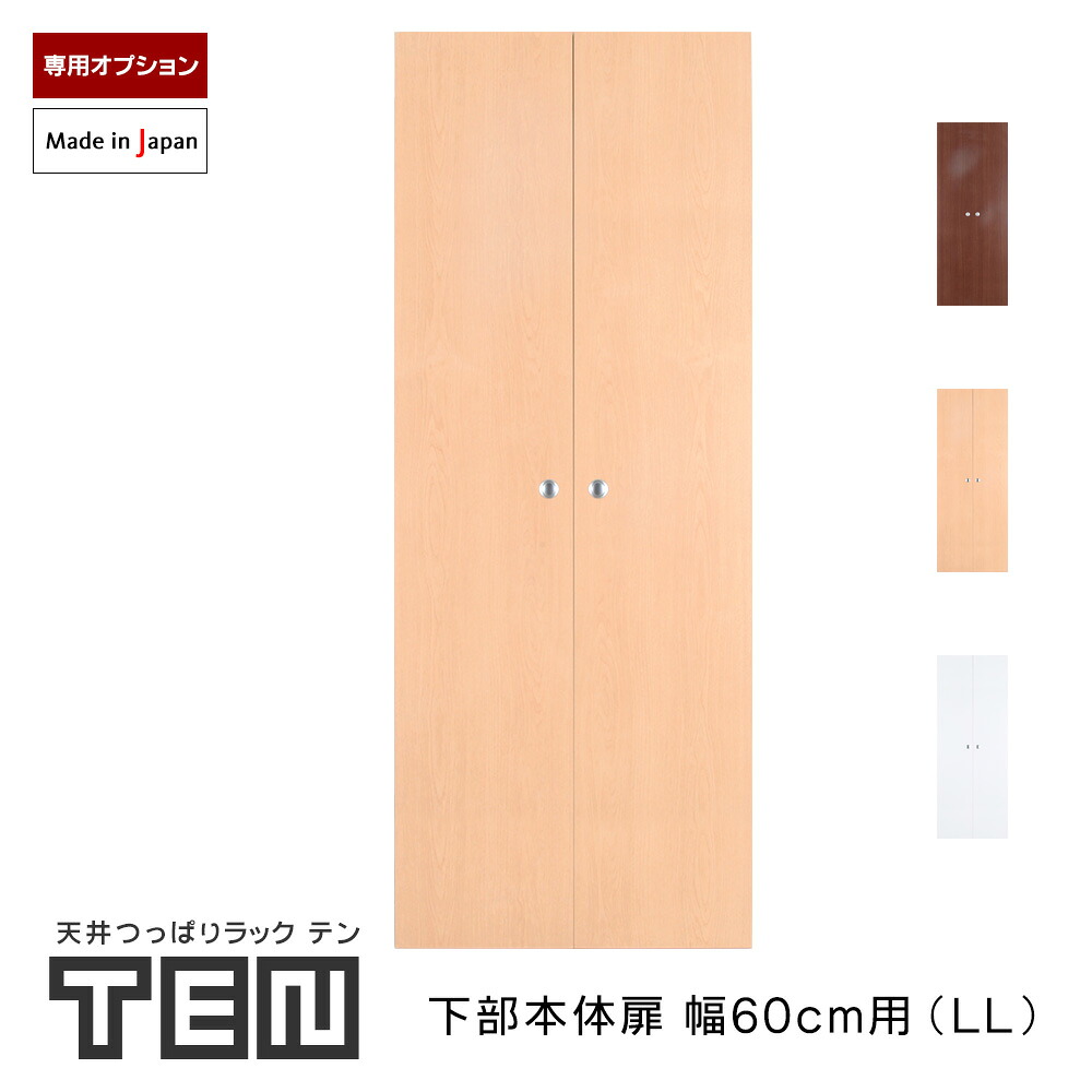 TEN専用 下部本体用扉 幅60cm LLサイズ 高さ143cm｜JAJAN 店 8,639円