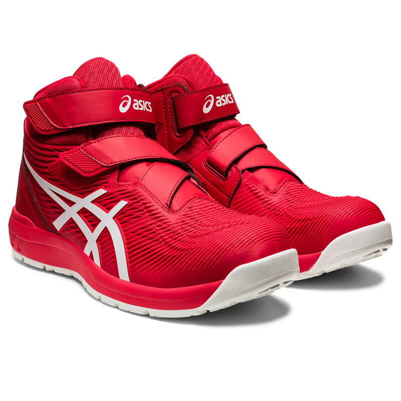 アシックス 安全靴 作業靴 ウィンジョブ CP120 asics スニーカー マジックテープタイプ ハイカット メッシュタイプ メンズ レディース 23.0cm~28cm 3色展開 ポリウレタン素材