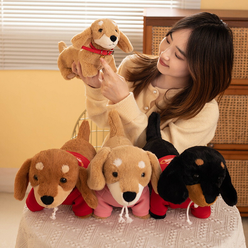 【未使用】シュタイフ Steiff ダックスフンドのモリス　ダックスフンド・犬 未使用】シュタイフ Steiff ダックスフンドのモリス ダックス