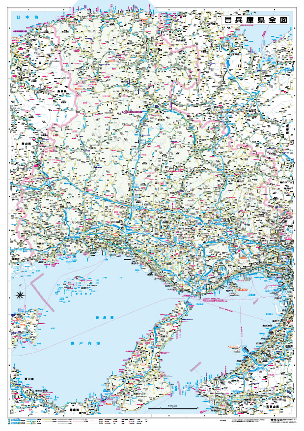 送料無料 北海道 東北 関東 中部 近畿 中国四国 九州全図の７