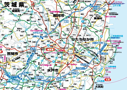 【楽天市場】北関東全図ポスター【2021年版】:地図の店とうぶんしゃ 楽天市場店