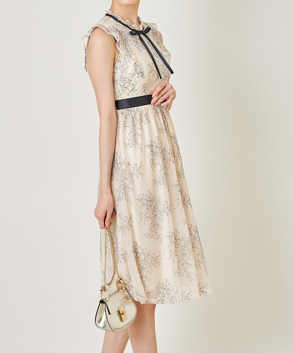 クリアランスバーゲン Piccola 新作フェミニンハイネックレースワンピース ３カラー セール30 Off Quality Egypt Com