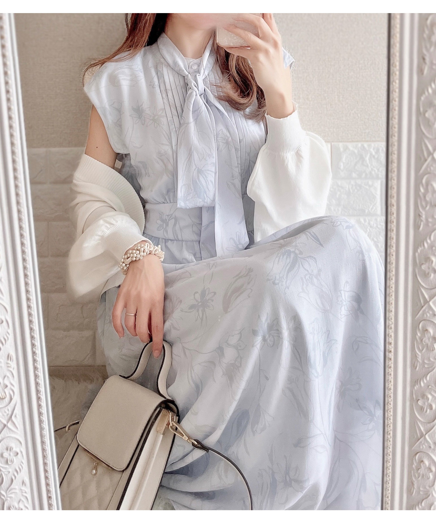【新品、タグ付き】Treat Ürself シアーフリルワンピース Treat Ürself シアーフリルワンピース Treat Ürself シアー