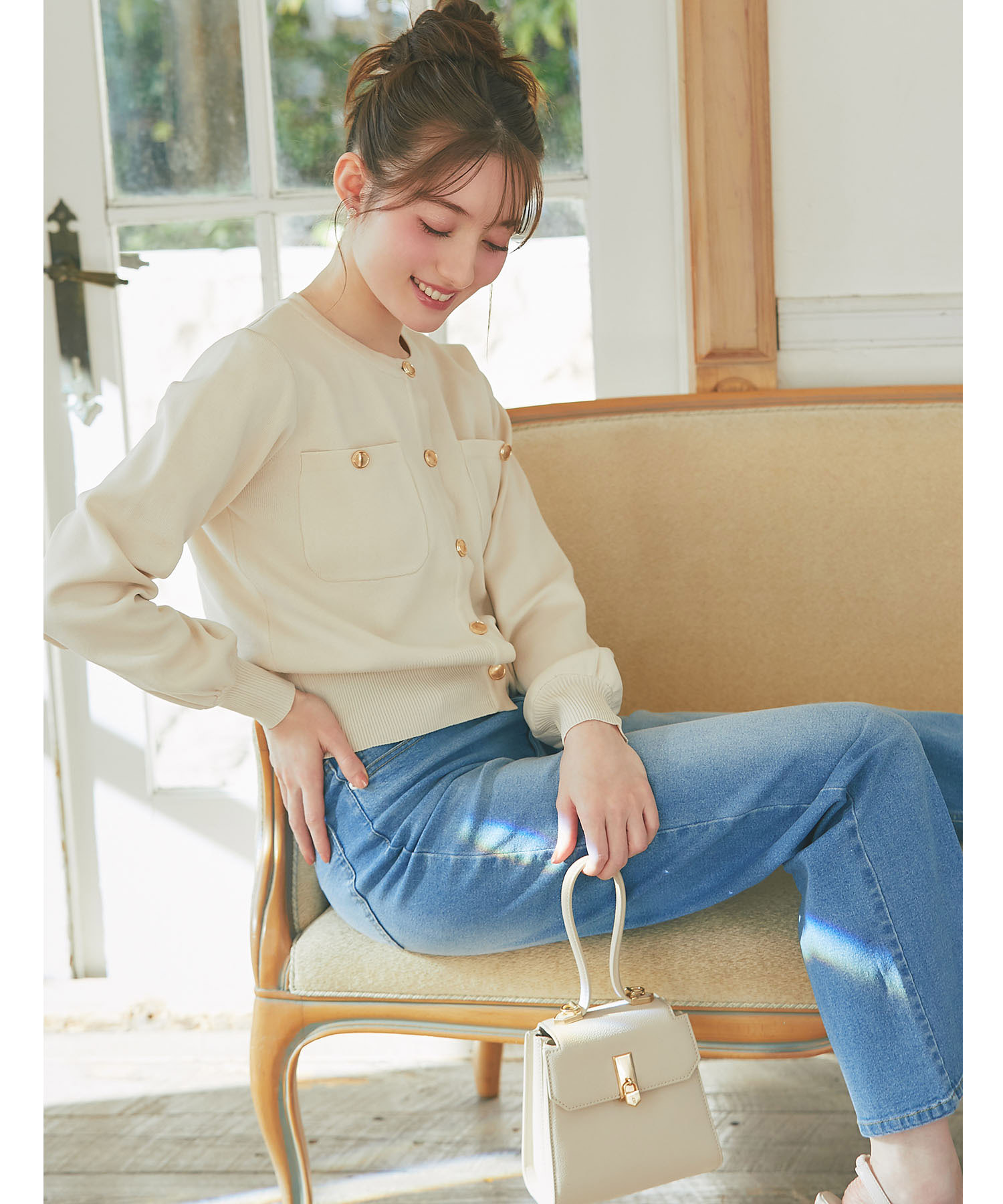 楽天市場】ハートポケットデニムパンツ【lorelea ロレリア】tocco