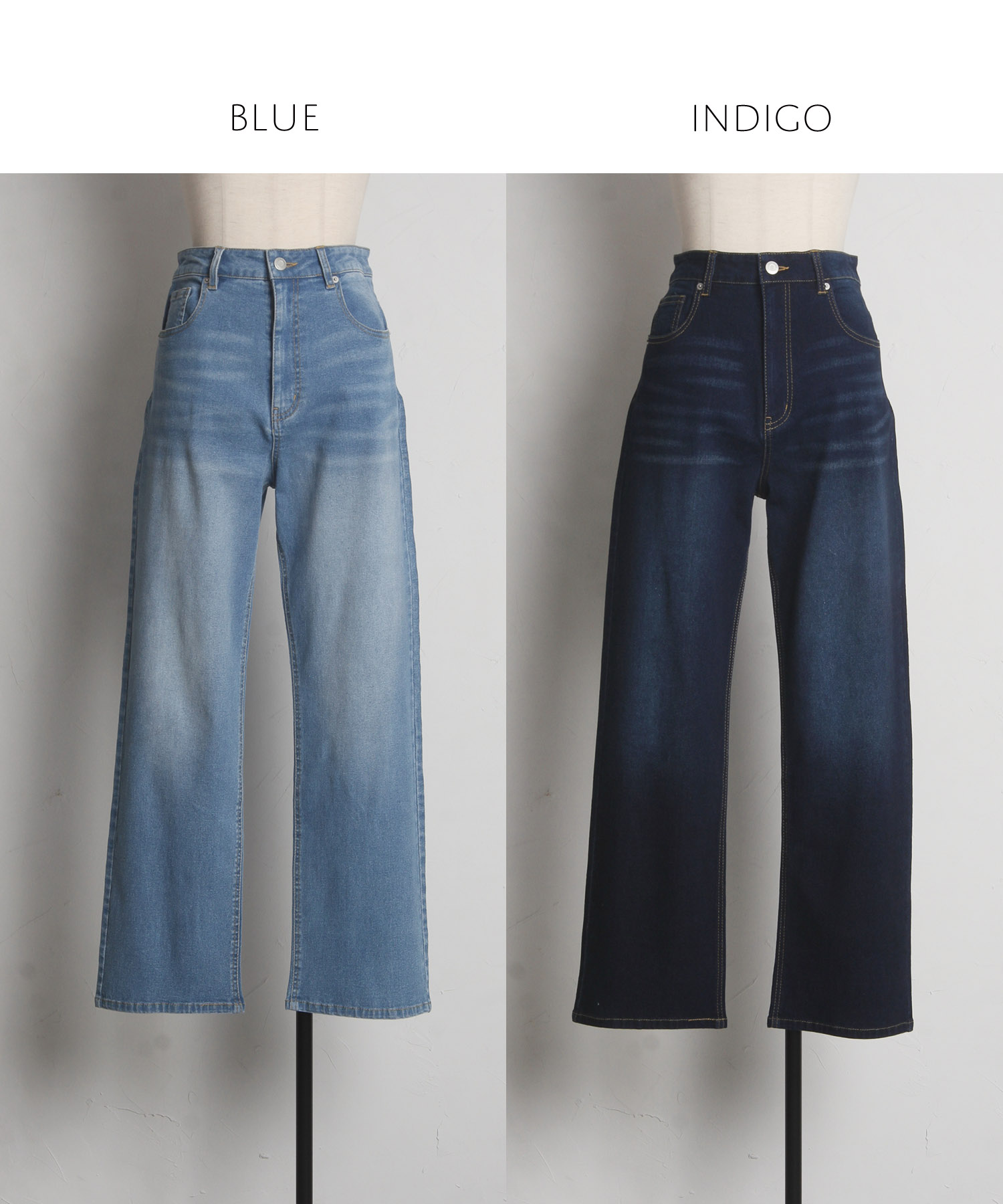 ハートポケットデニムパンツ【lorelea ロレリア】tocco closet(トッコ