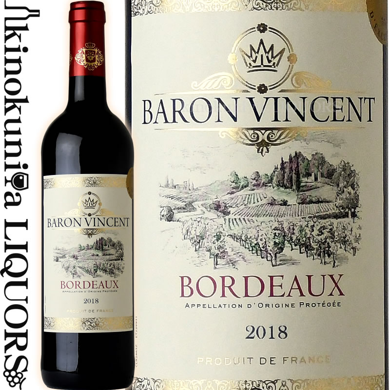 楽天市場 バロン ヴァンサン 18 赤ワイン 750ml フランス Aop ボルドー Baron Vincent ワインの専門店 紀伊国屋リカーズ