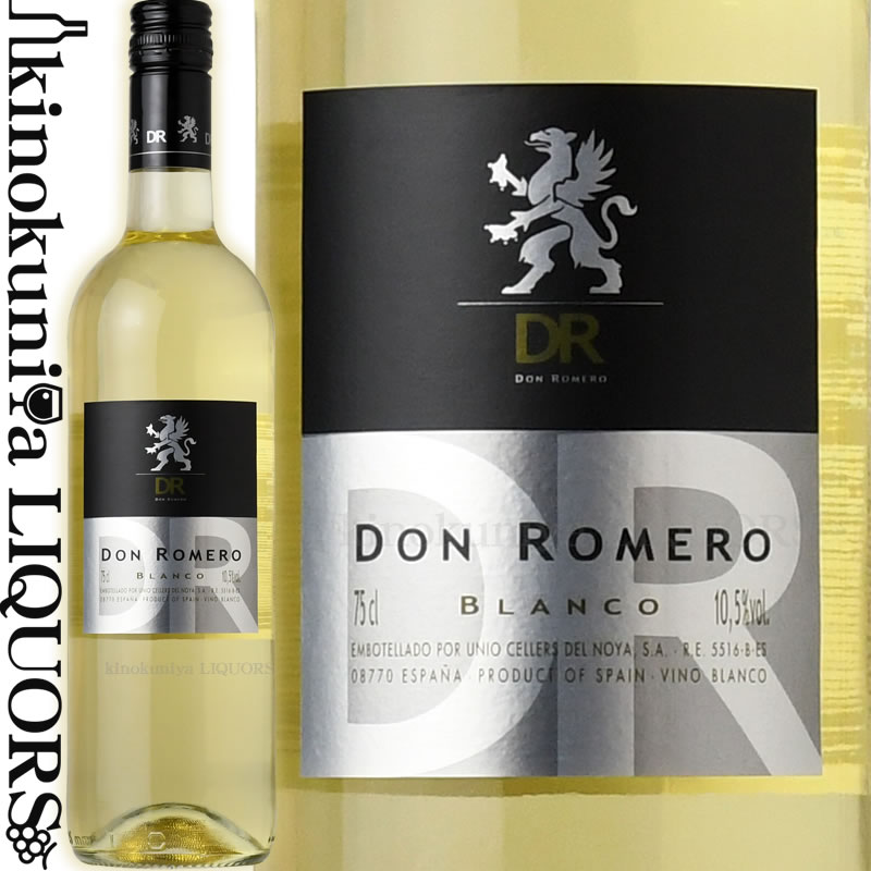 ドン ロメロ ブランコ 白 NV 白ワイン やや辛口 750ml スペイン カタルーニャ州 ヴィノ デ メサ Don Romero Blanco  最大92％オフ！