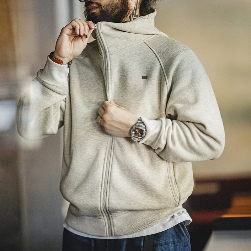 HOODED SWEATER 秋冬 生あたたかい ボア ボンネット付き添い人 調教師 流汗 メンズ厚地の外套 Ｓ～2ＸＬ