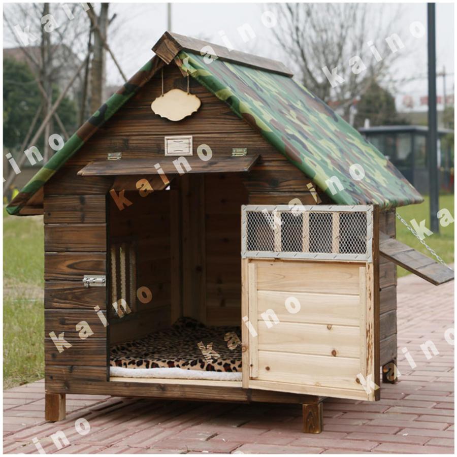犬掘っ建て小屋 室外用 木製 犬舎 小型犬 中型犬 超大型犬 大屋根 部屋の入り口付き添い人 窓付き添い人 愛玩動物住みか 通気性 生あたたかい 全天候型 日焼打つ手 防風 防雨 耐