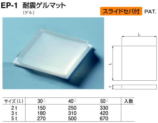 ゲルナットのリーフレット