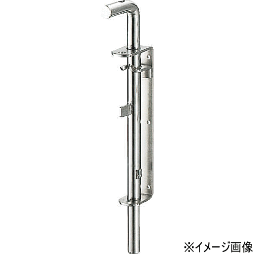 クマモト PLUS ステンレス門落し φ19 大 鍵掛式 D-82 / 1個 (フランス落し 丸落し 防犯 鍵 錠 カギ ドア 門扉 扉 交換 金物)
