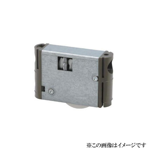 丸喜金属本社 MK 鉄枠 2次元調整戸車　N-261 / 1箱10個 (上下調整・左右調整機構付)