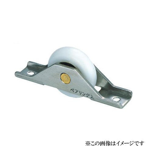 丸喜金属元素中央局 MK ステンレス鋼枠 V型戸車(BR入) P-330 大きさ：42  / 1箱12個