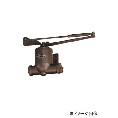 日本ドアーチェック NEWSTAR ニュースター　アンティーク調ドアクローザー PS-703　パラレル型・ストップ付 (ドアチェック)