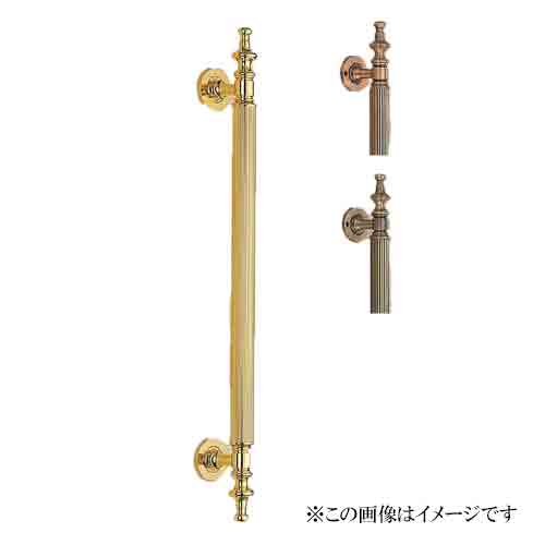 シロクマ 白熊印・ドアー取手 No.37 オリエント取手　大　仕上：仙徳