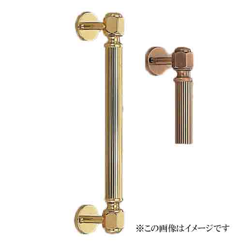 シロクマ 白熊印・ドアー取手 No.60 ミニバイロン取手 大　仕上：GB　(日曜大工 diy リフォーム 取って 取っ手 とって 取手 ハンドル ドア 家具 トイレ 交換 インテリア 金具 通販)