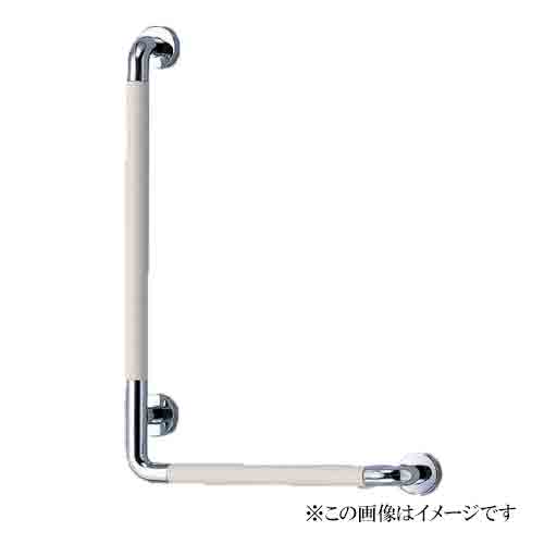 シロクマ 白熊印・L型パッド握りバー No.801(diy リフォーム 手摺り てすり 介護 バリアフリー 介護用品 通販)