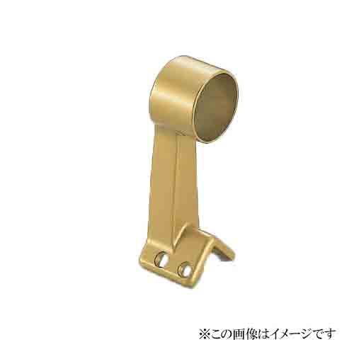 シロクマ 白熊印・E形ブラケット出隅止 BR-126 φ35mm 1箱10個入 (手すり用部品・金物 手摺 てすり パーツ)|Toda-Kanamono