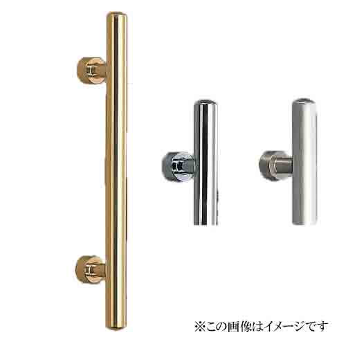 シロクマ 白熊印・ドアー取手 No.141 甲丸丸棒取手　600　仕上：ST鏡面磨