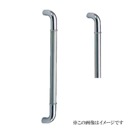 シロクマ 白熊印・ドアー取手 No.168ステン丸棒取手 大 仕上:鏡面/HL|Toda-Kanamono
