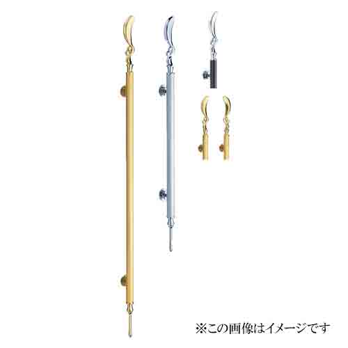 シロクマ 白熊印・ドアー引き取り人 No.260R 蟻エル引き取り人(右)800 仕上：クローム・靉靆たる薄墨色