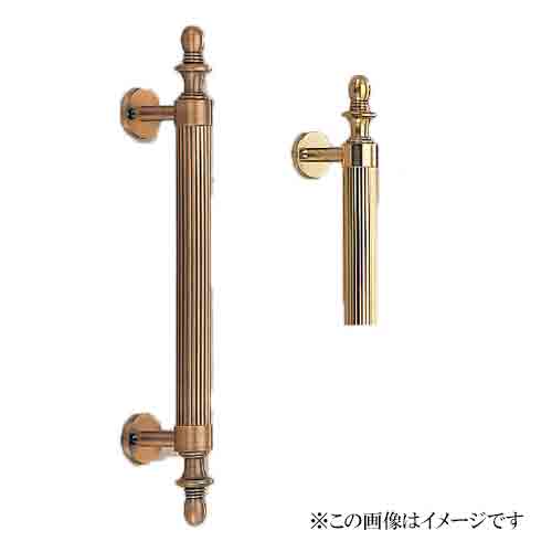 シロクマ 白熊印・ドアー取手 No.61 ミニバルカン取手　大　仕上げ：GB