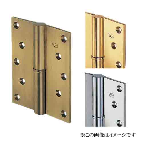 シロクマ 白熊印・BB-102 変わり種二管丁番（金管楽器） 127x102ｘ5.0 仕上：仙徳