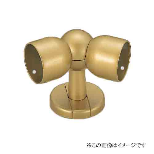 シロクマ 白熊印・C形ブラケット自在コーナー　BR-608　1箱10個入 (手すり用部品・金物 手摺 てすり パーツ)｜Ｔｏｄａ-Ｋａｎａｍｏｎｏ