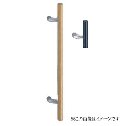 シロクマ 白熊印・ドアー取手 No.217 ウッド丸形取手　仕上：黒ウッド｜Ｔｏｄａ-Ｋａｎａｍｏｎｏ 28,343円