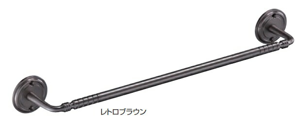 シロクマ 白熊印・プランタタオル掛け BT-70  大いさ:400 レトロブラウン 木材・建築資材・設備-花・ガーデン・DIY-洗面用設備