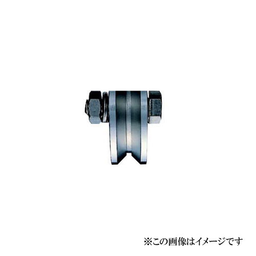 ヨコヅナ JCP-2005 440Cベアリング入 ステンレス鋼掛け目戸車 V型 200粍(車のみ) / 1個