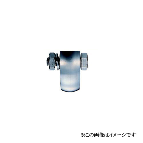 ヨコヅナ JCP-0608 440Cベアリング入 ステンレス鋼掛け目戸車 山R車型 60粍(車のみ) / 1個
