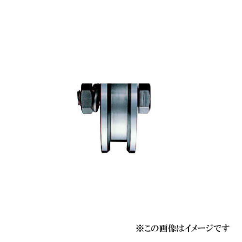 ヨコヅナ JBP-0756 ステンレス鋼掛け目戸車 VH兼用型 75粍(車のみ)/ 1個