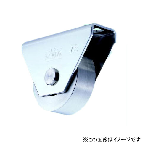 ヨコヅナ WBS-0602 ロタ・ステンレス重量戸車 平型 60mm / 2個入