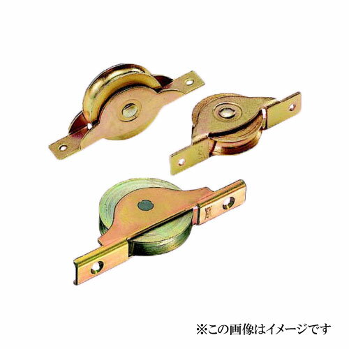 ヨコヅナ HGM-0401 ベアリング入 鉄戸車 丸型 40mm / 12個入|Toda-Kanamono