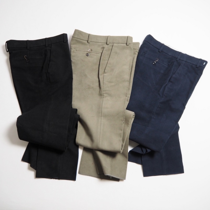 楽天市場】THE DAY（ザ デイ）BRITISH MOLESKIN 2 TUCK WIDE PANTS