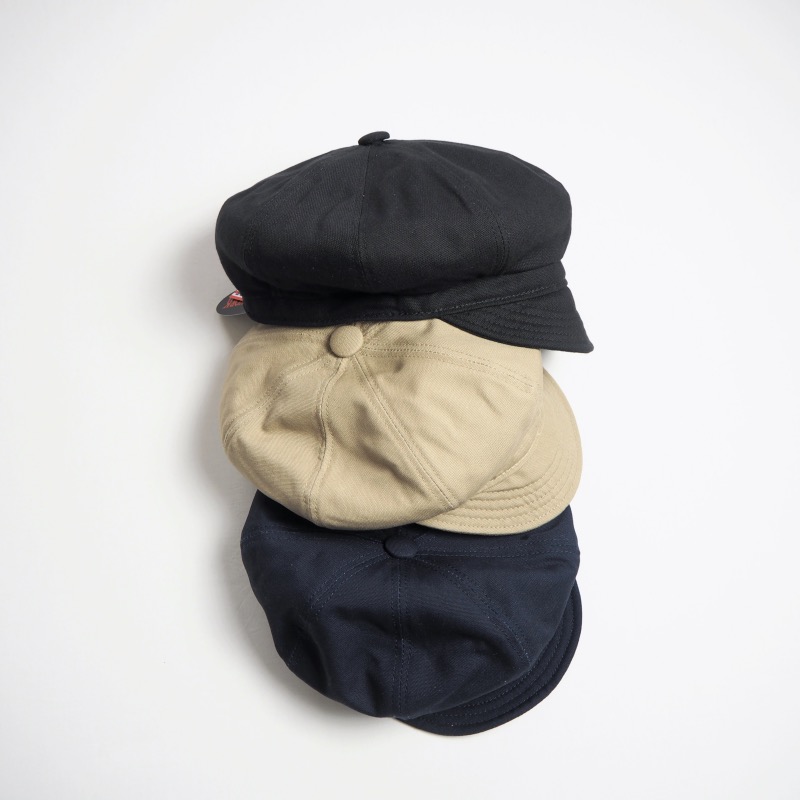 NEW YORK HAT ニューヨーク州かぶり笠 キャンバスキャスケット CANVAS SPITFIRE / 3色合い